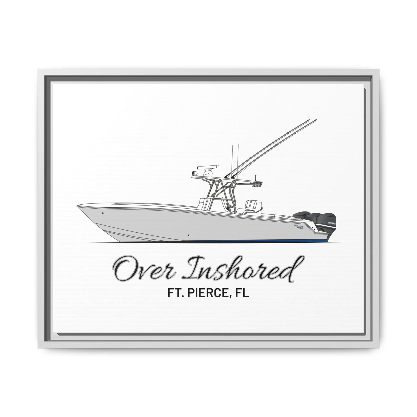 Framed Matte Canvas Art Print