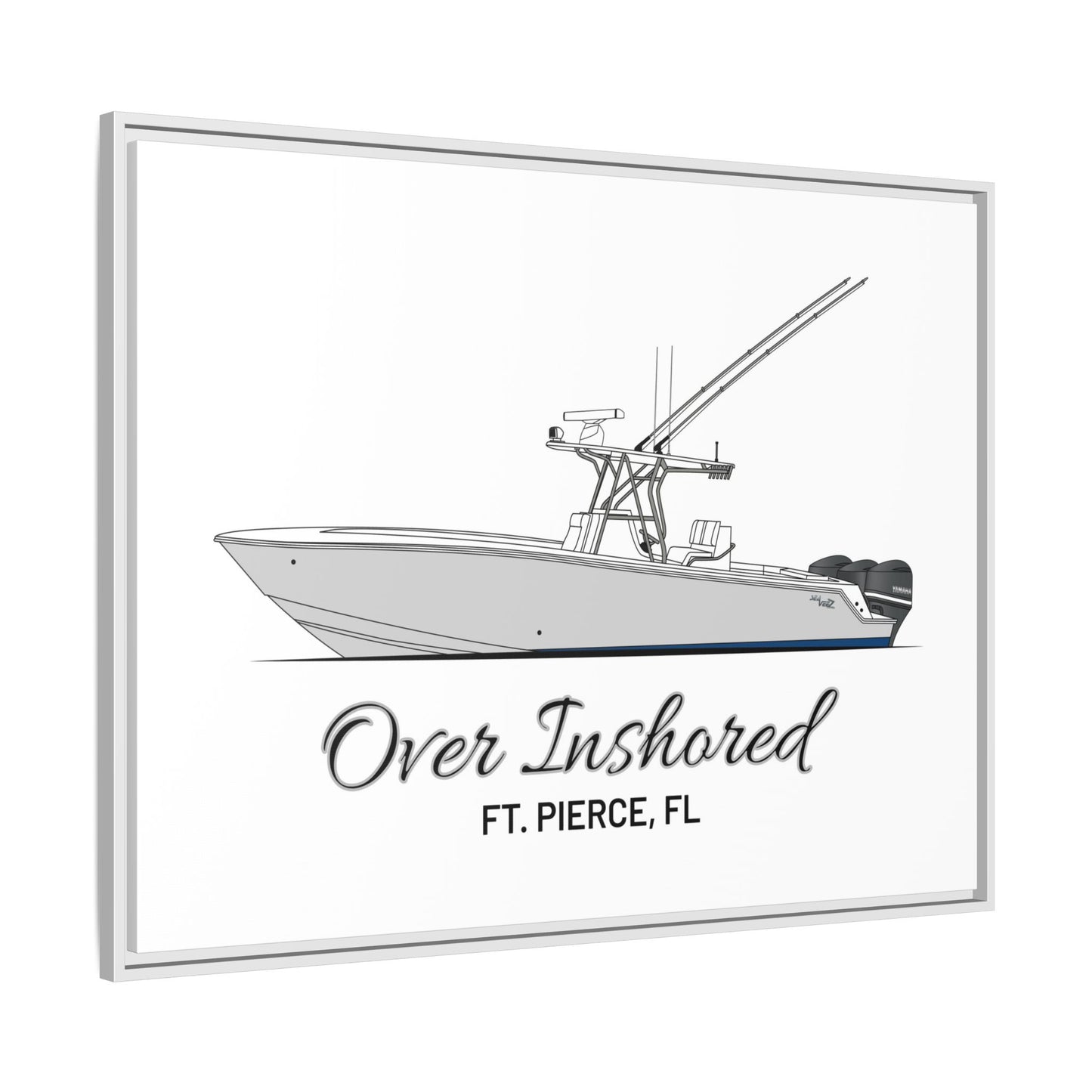 Framed Matte Canvas Art Print