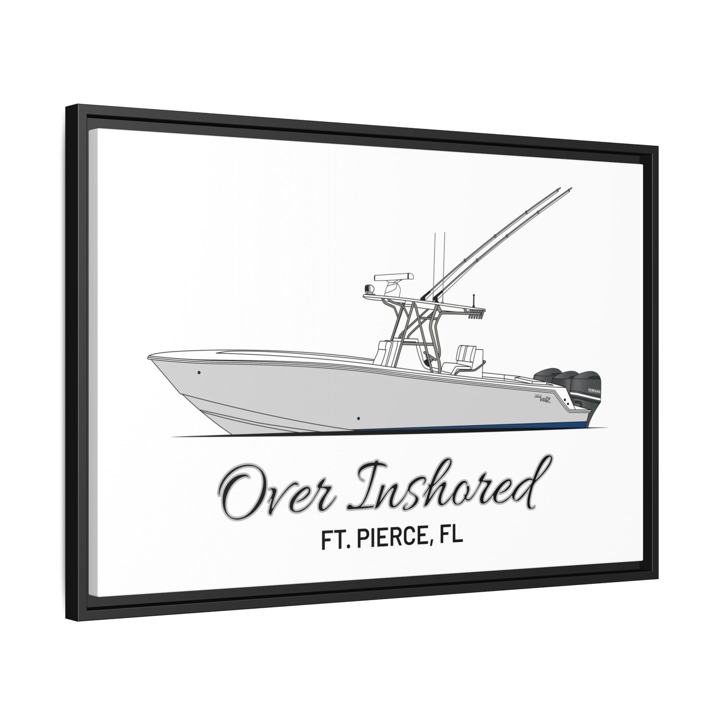 Framed Matte Canvas Art Print