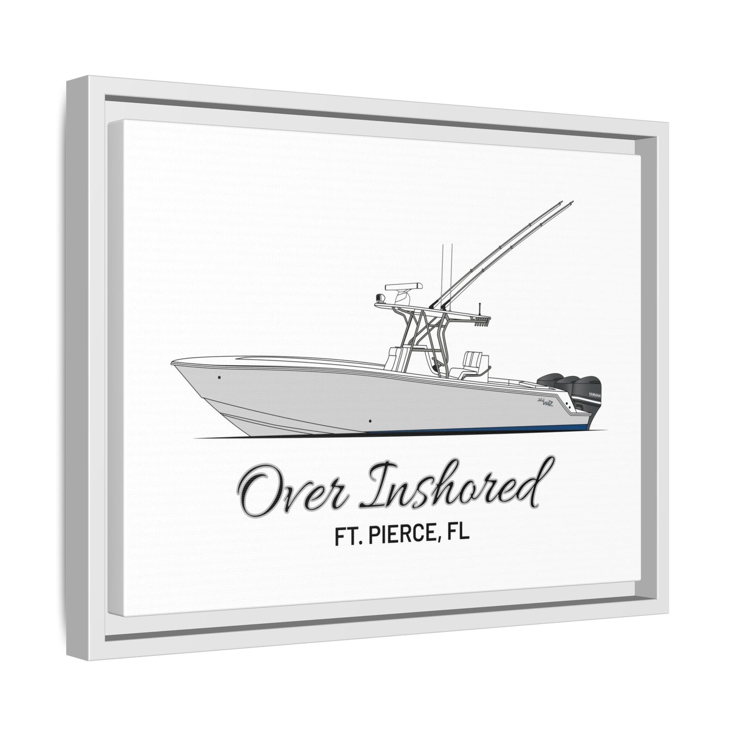 Framed Matte Canvas Art Print