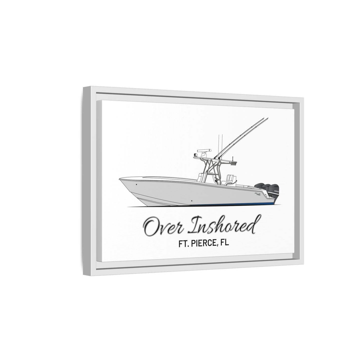 Framed Matte Canvas Art Print
