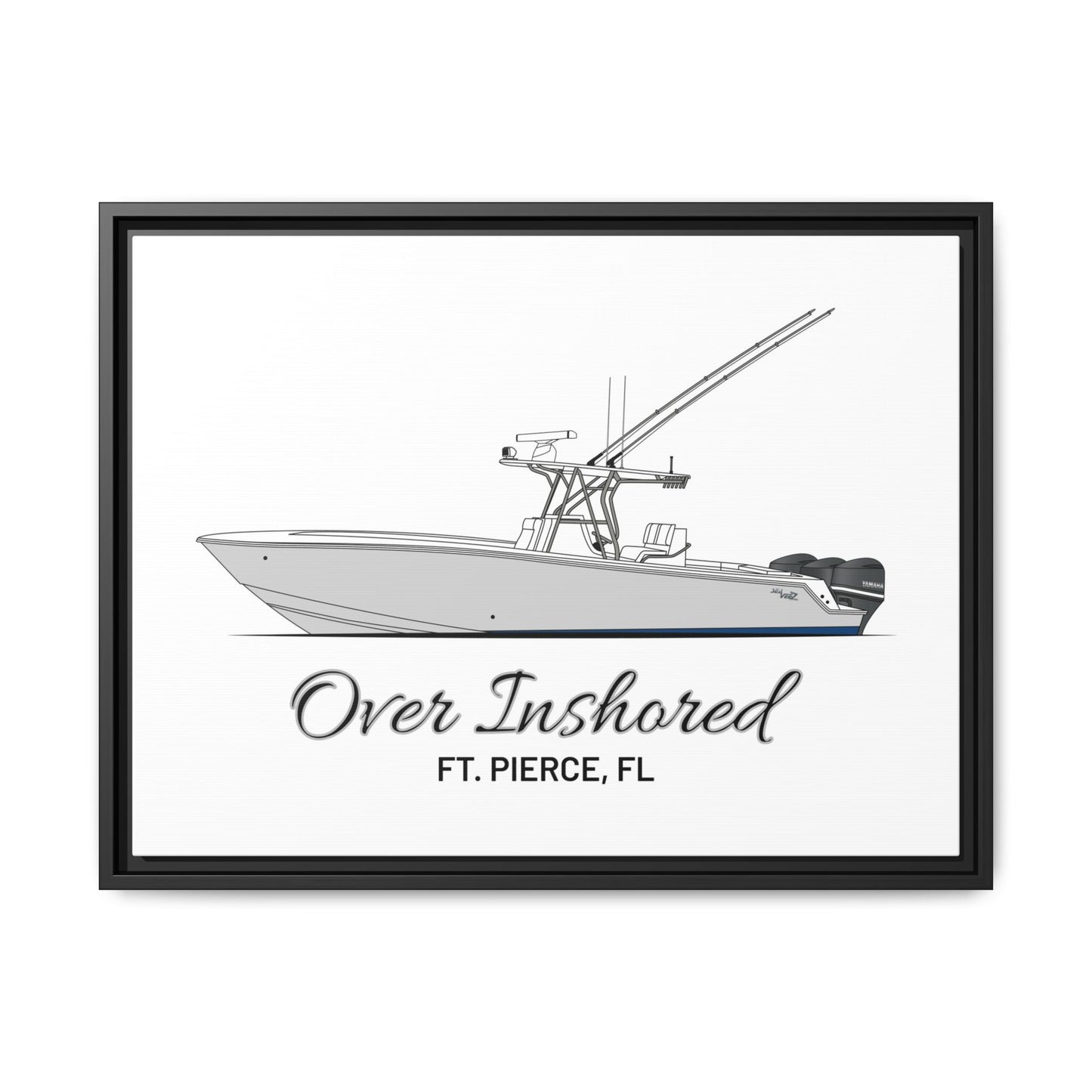 Framed Matte Canvas Art Print