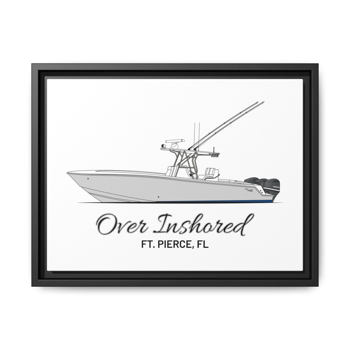 Framed Matte Canvas Art Print