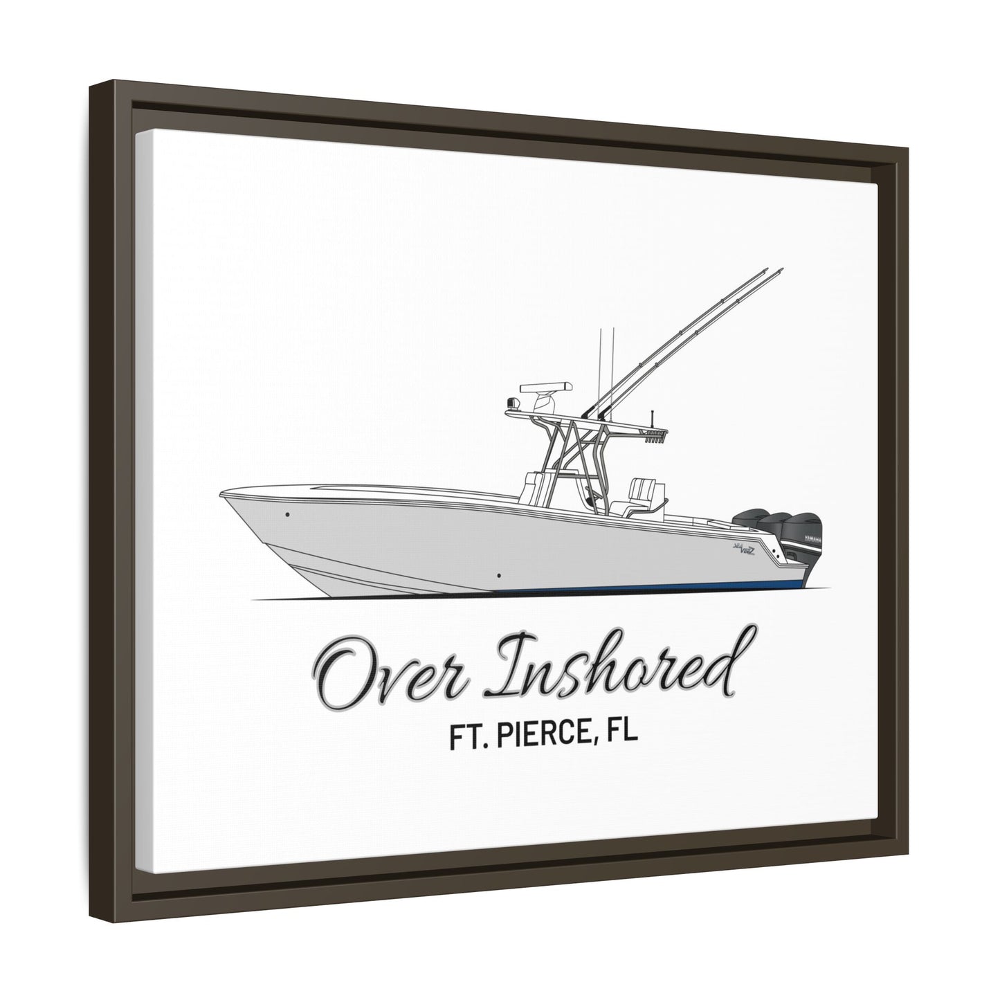 Framed Matte Canvas Art Print