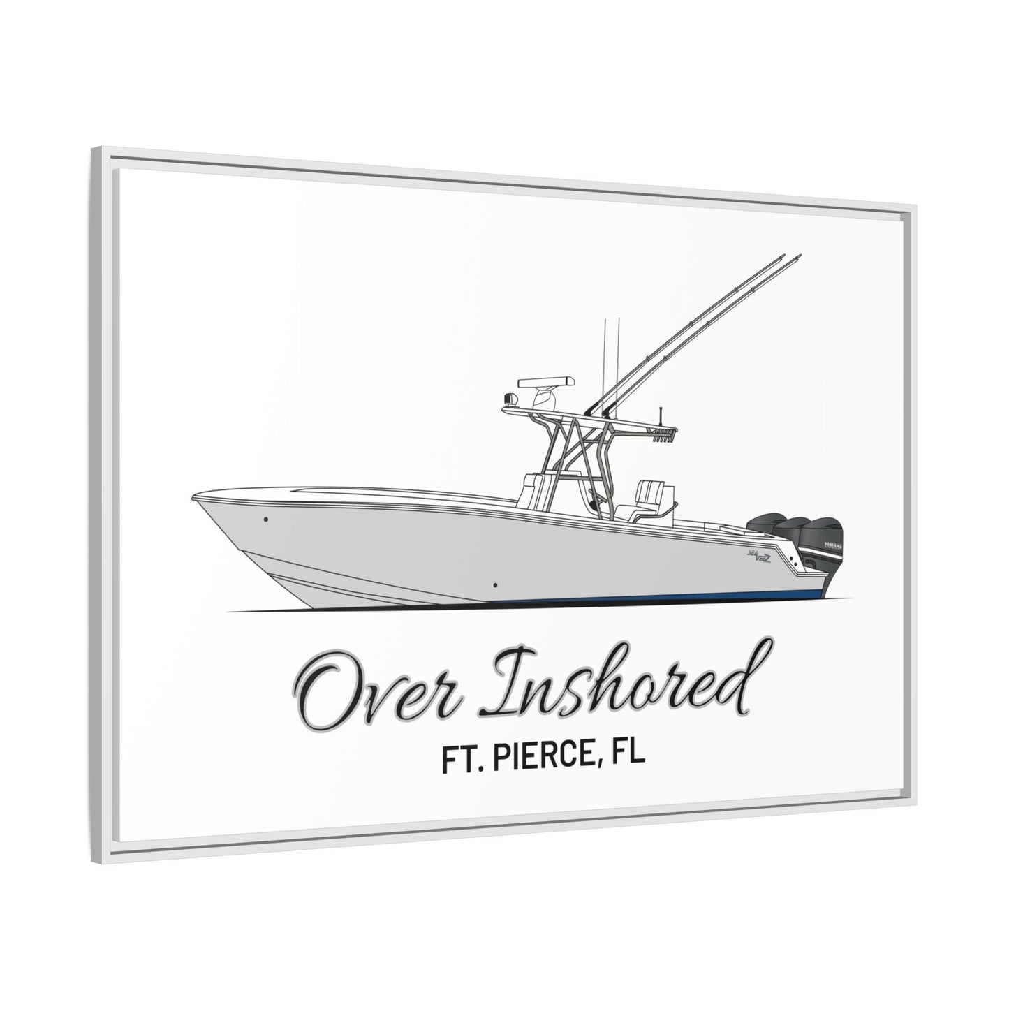 Framed Matte Canvas Art Print