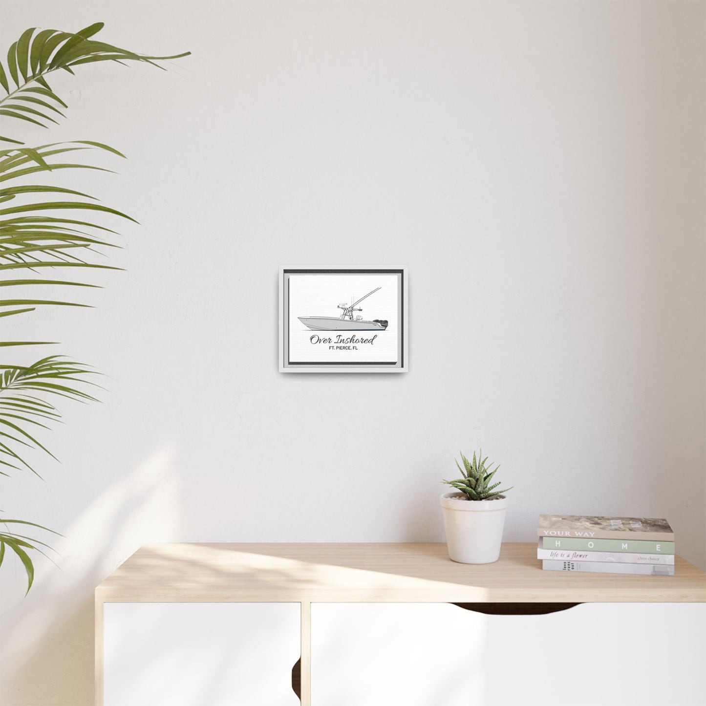 Framed Matte Canvas Art Print