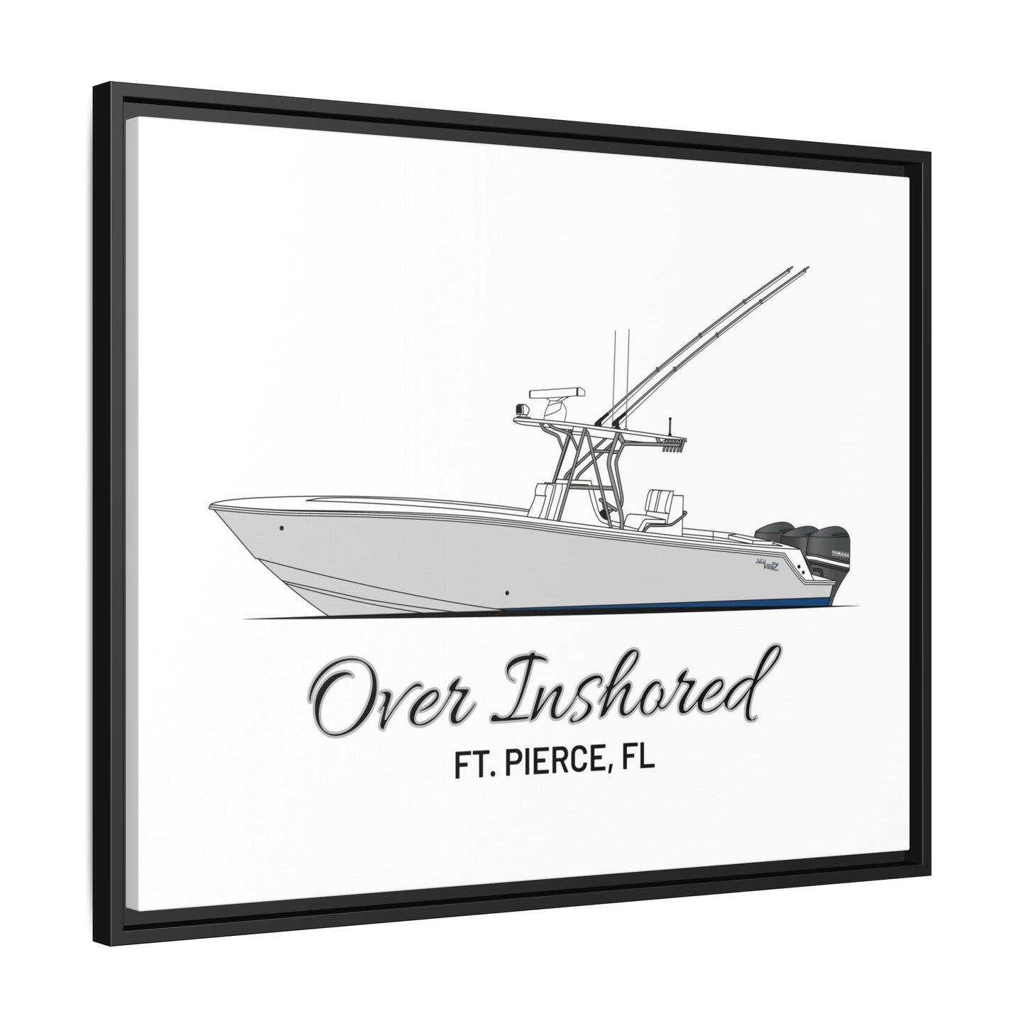 Framed Matte Canvas Art Print