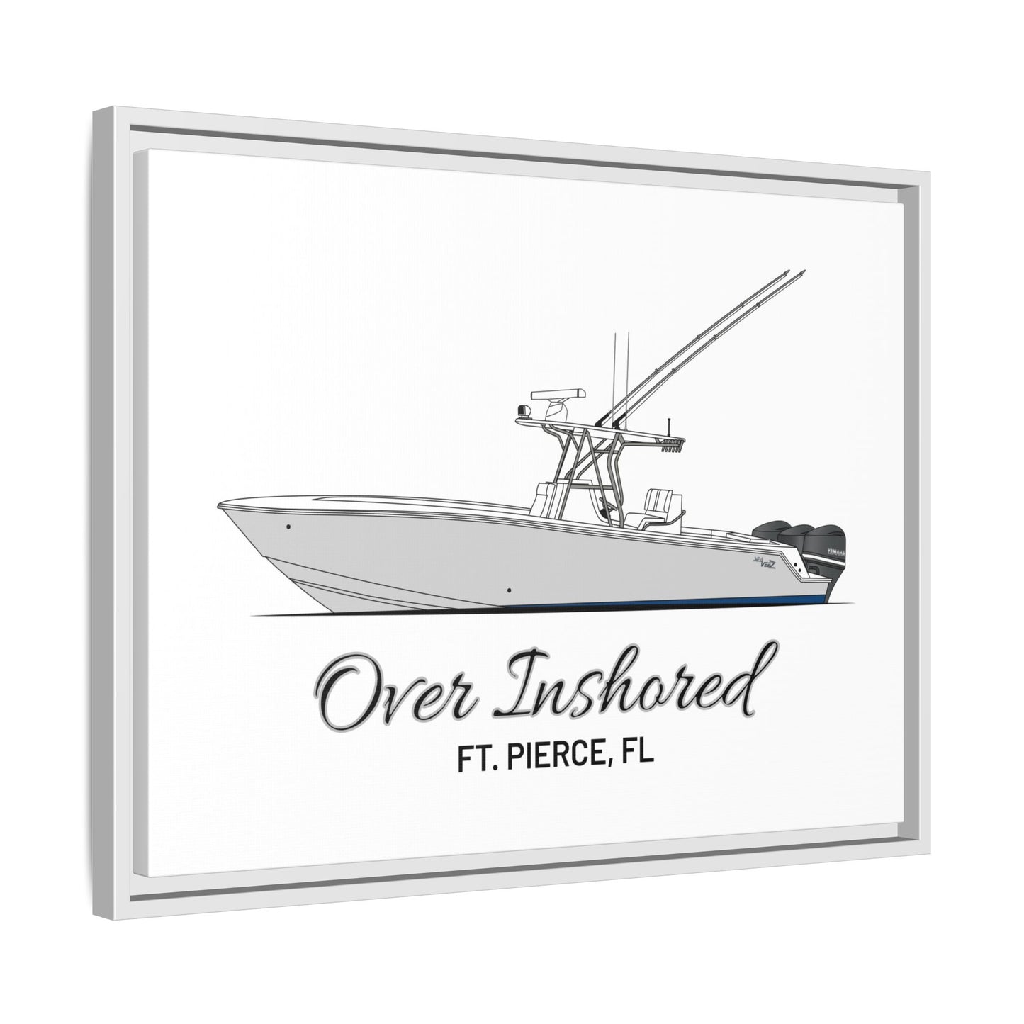 Framed Matte Canvas Art Print