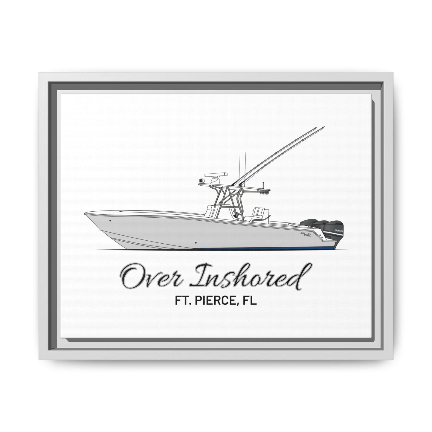 Framed Matte Canvas Art Print