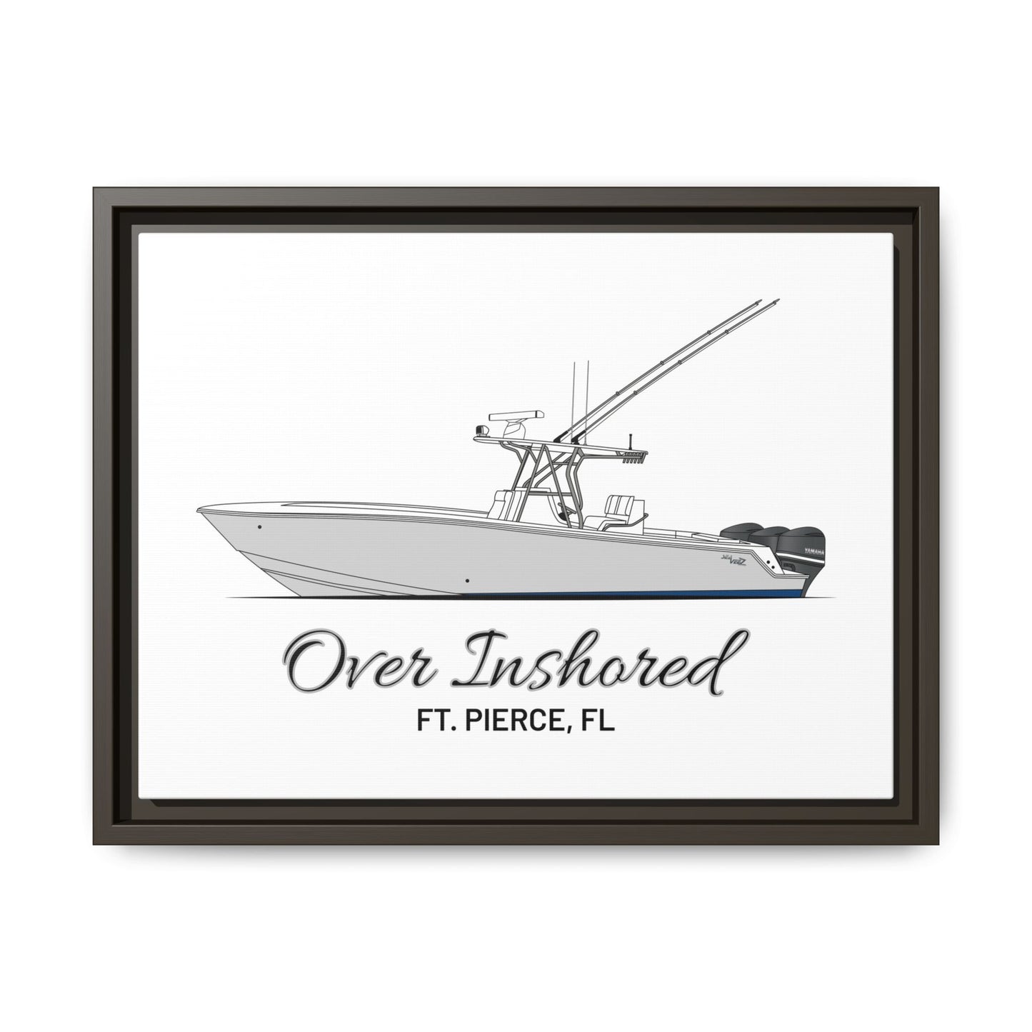 Framed Matte Canvas Art Print