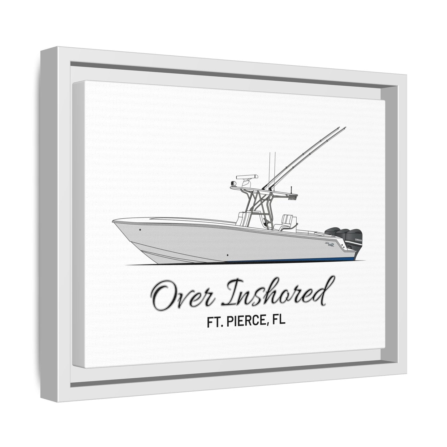 Framed Matte Canvas Art Print