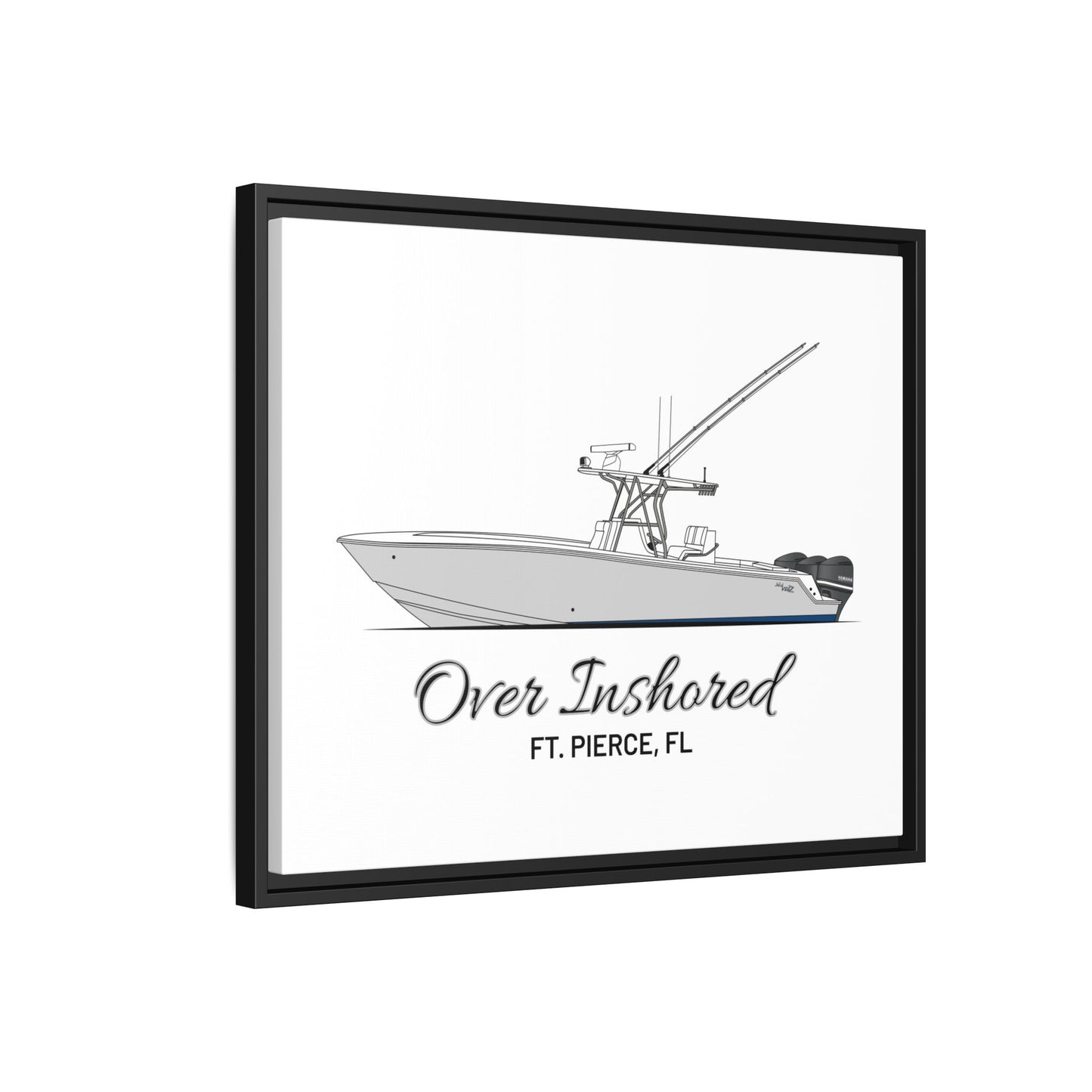Framed Matte Canvas Art Print