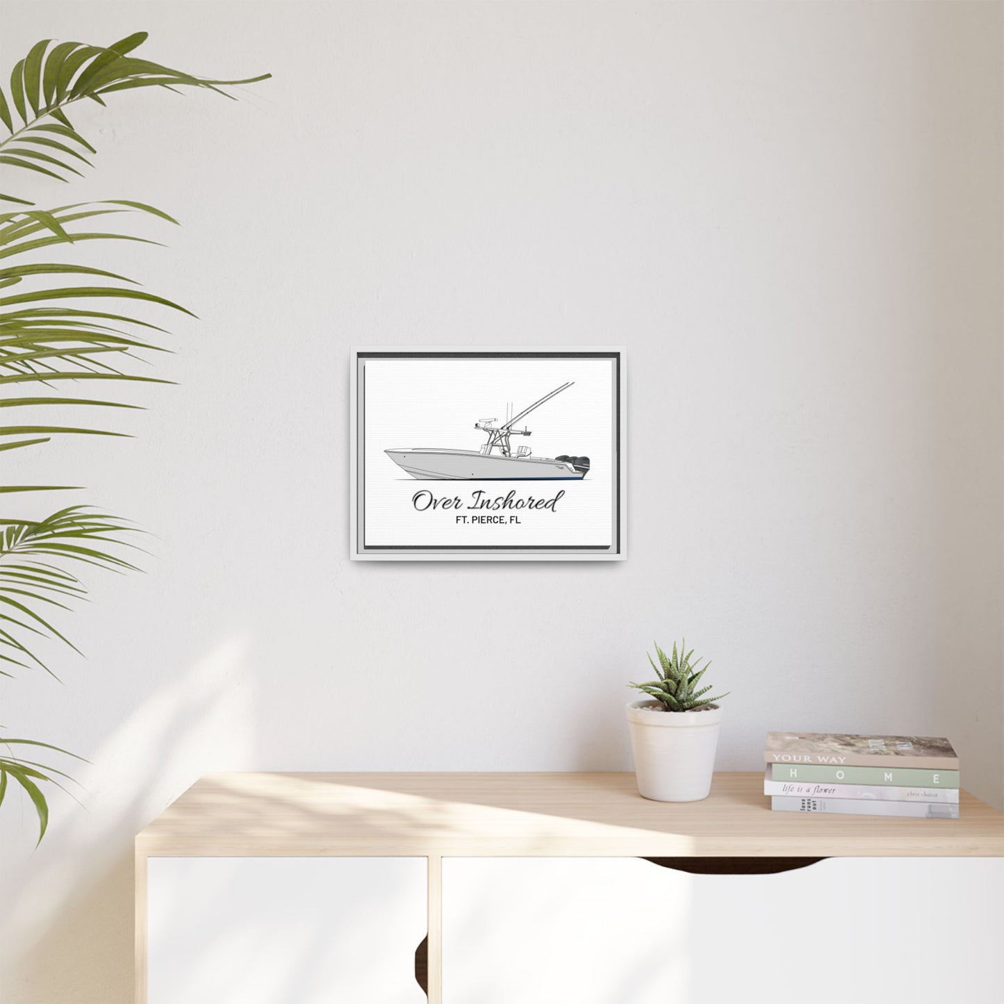 Framed Matte Canvas Art Print
