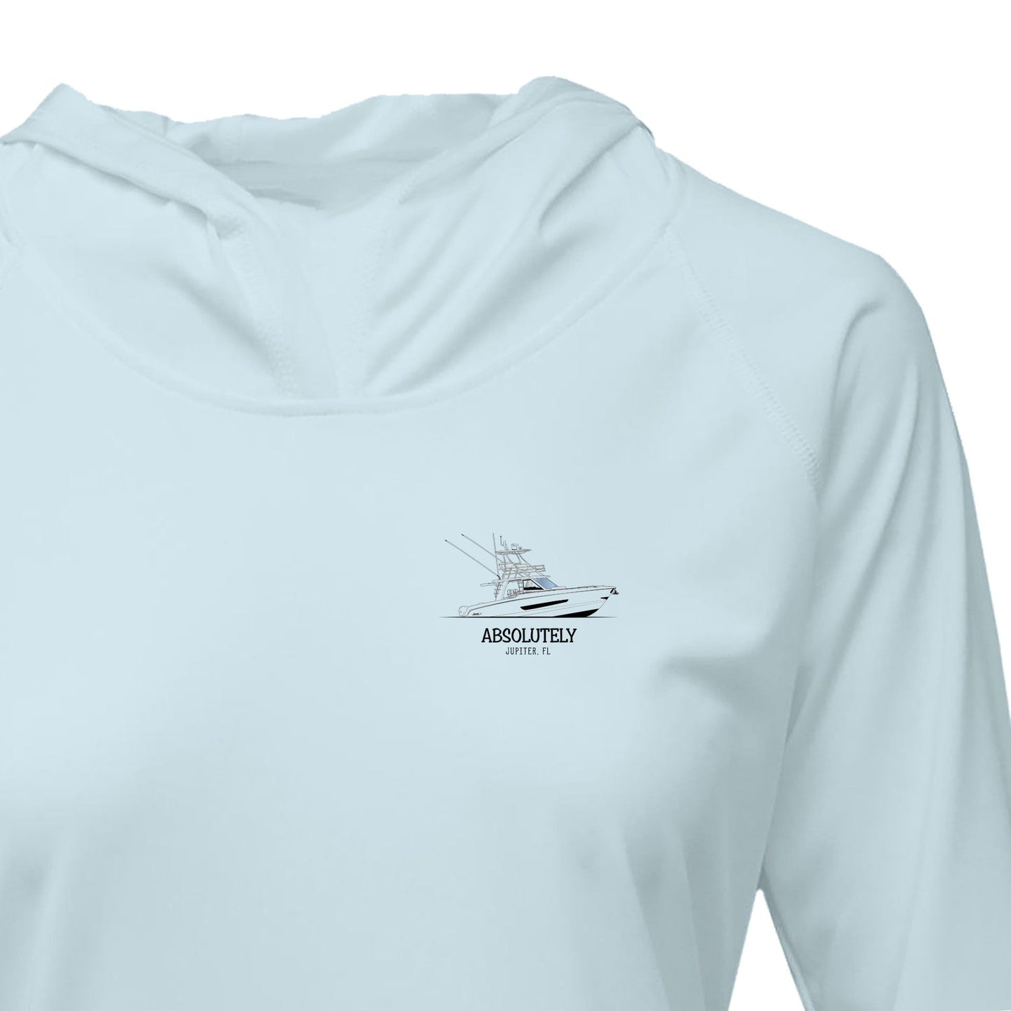Women’s Custom Hooded Boat Shirt – UPF 50+ Sun Protection | Made from Recycled Water Bottles