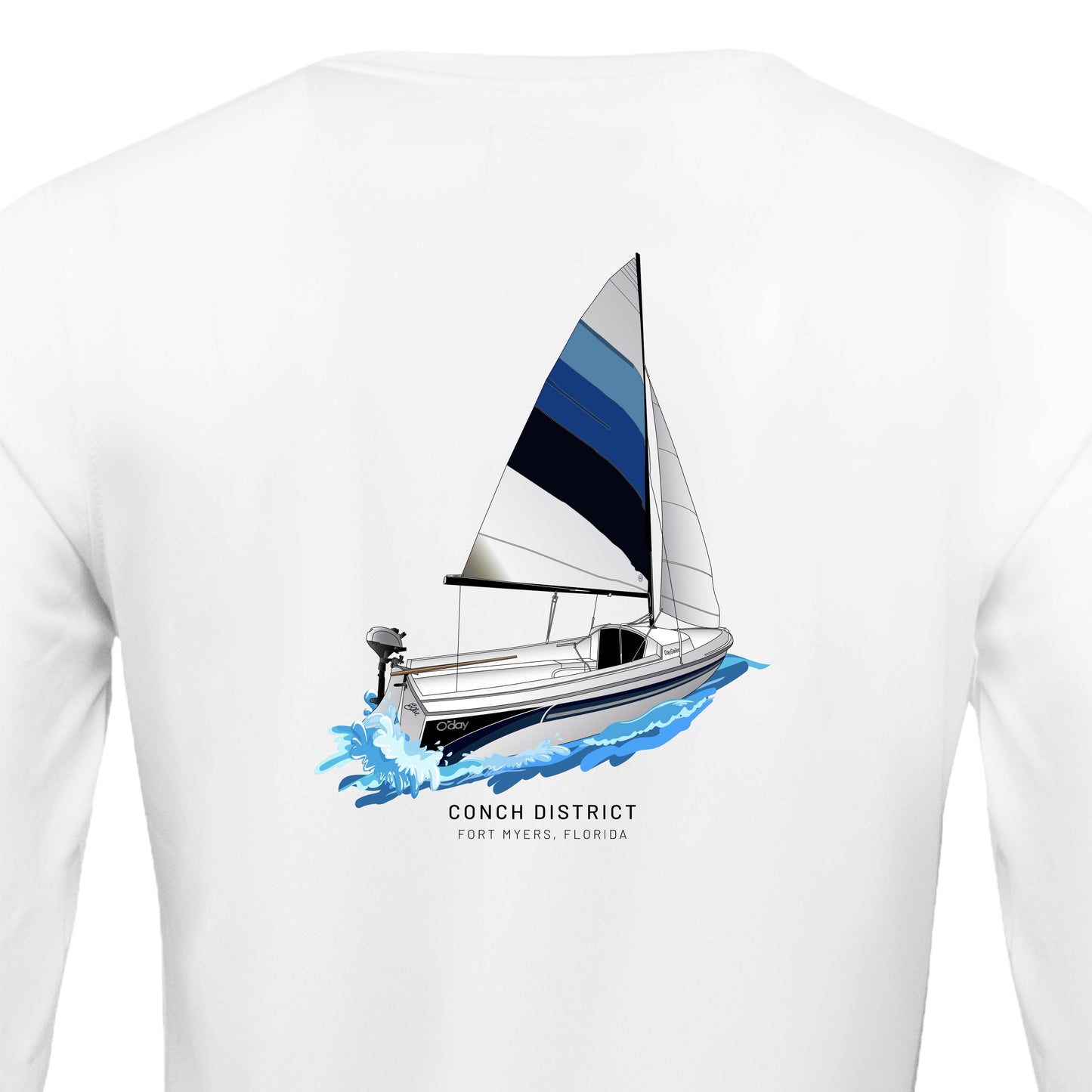 Women’s Custom Long Sleeve Boat Shirt – UPF 50+ Sun Protection | Made from Recycled Water Bottles