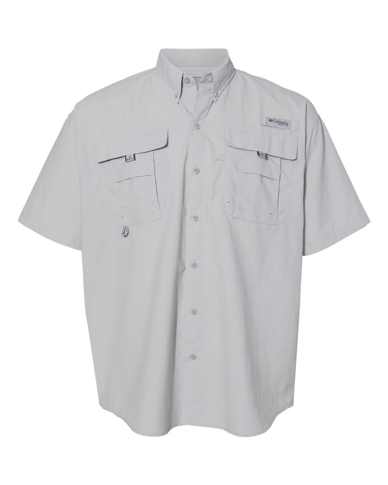 PFG Bahama™ II Custom Embroidered Solar Performance Short Sleeve Fishing Shirt