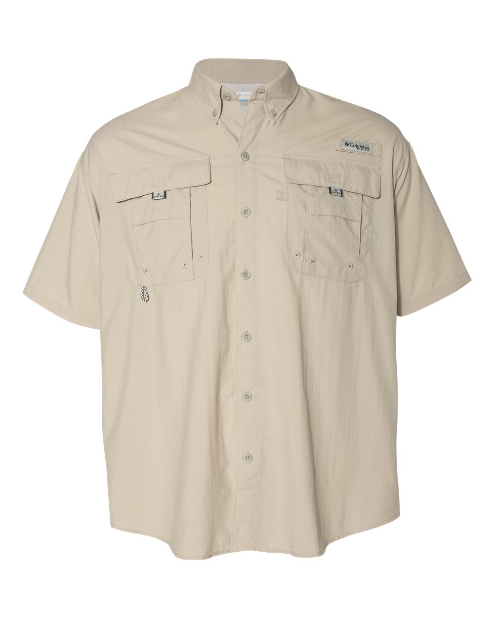 PFG Bahama™ II Custom Embroidered Solar Performance Short Sleeve Fishing Shirt