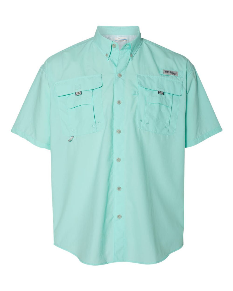 PFG Bahama™ II Custom Embroidered Solar Performance Short Sleeve Fishing Shirt