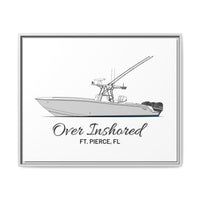 Framed Matte Canvas Art Print