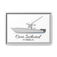 Framed Matte Canvas Art Print