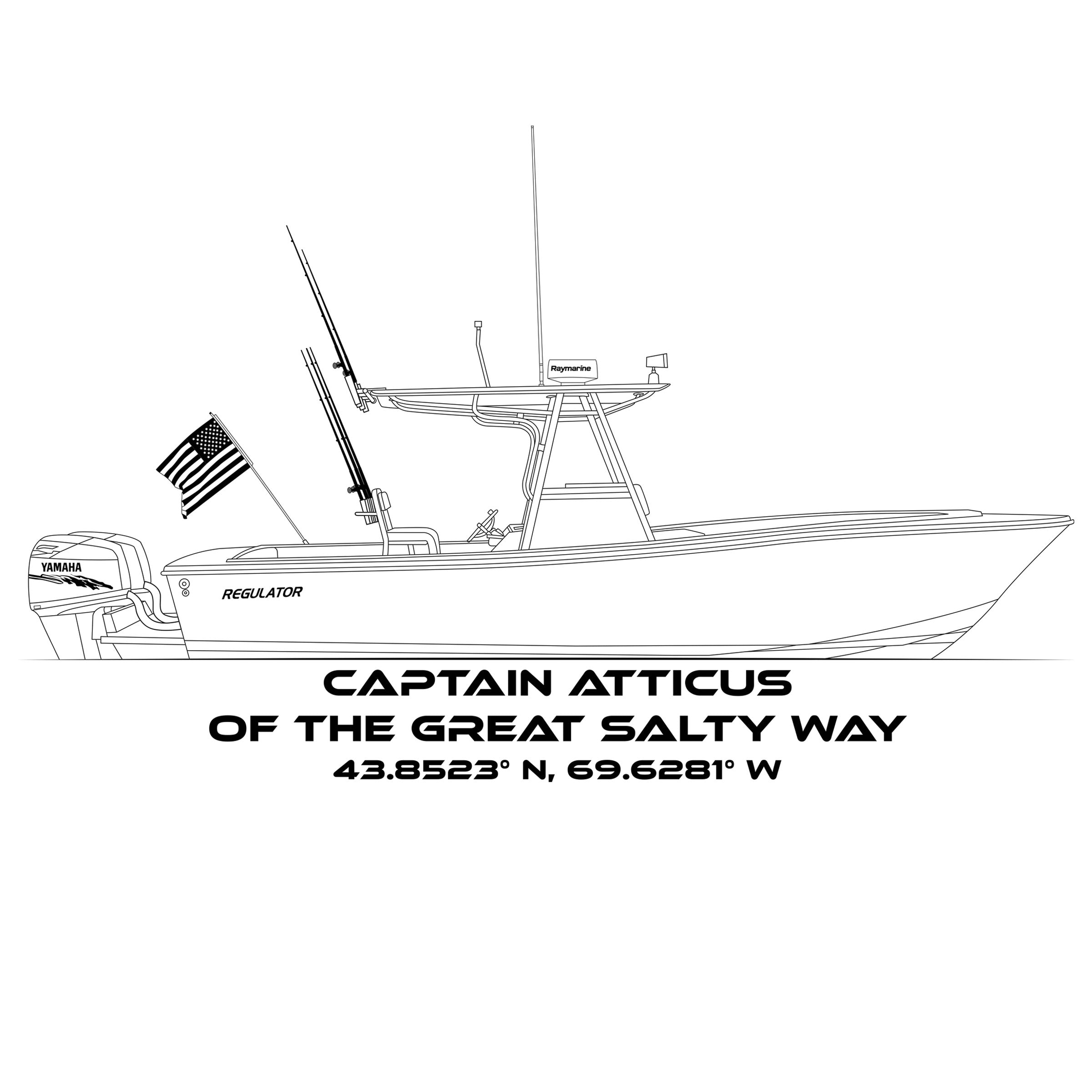 Custom Boat Drawing | Digital Download