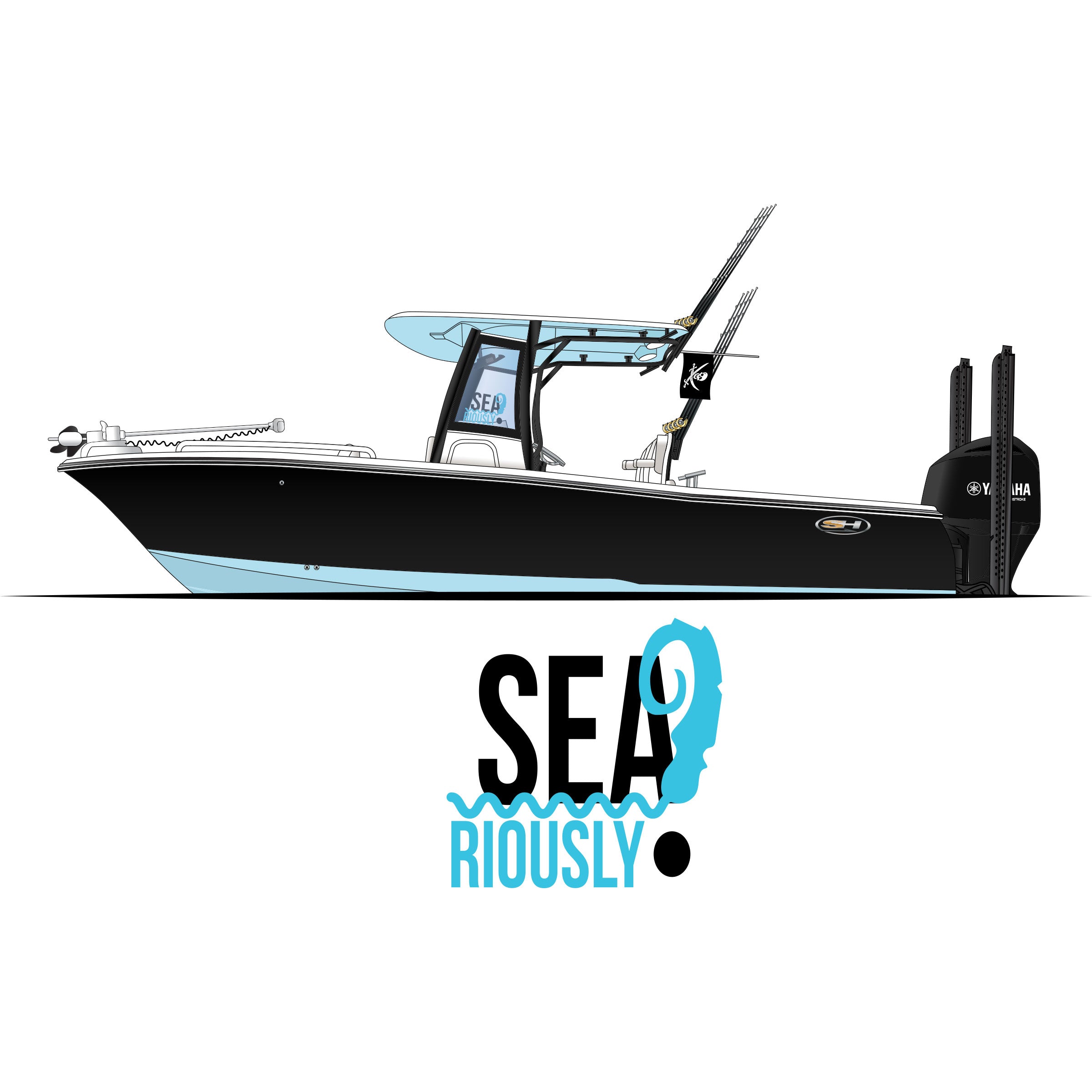 Custom Boat Drawing | Digital Download