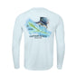 Exuma Sea Turtle Watercolor Map | Recycled Solar Performance