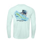Exuma Sea Turtle Watercolor Map | Recycled Solar Performance