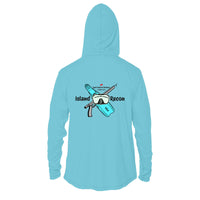 Men's Island Recon UPF 50+ Sun Hoodie – Custom Spear Ops Design