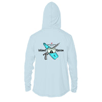 Men's Island Recon UPF 50+ Sun Hoodie – Custom Spear Ops Design