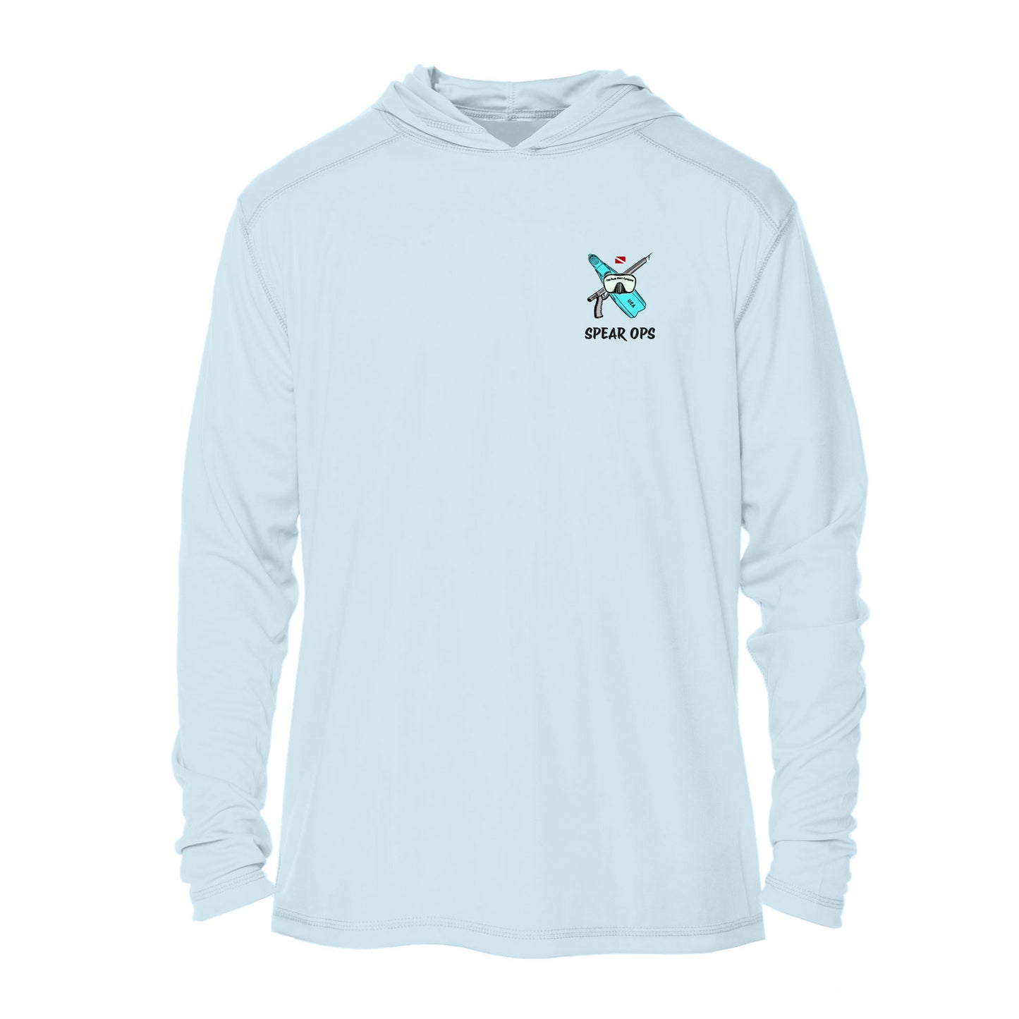 Men's Island Recon UPF 50+ Sun Hoodie – Custom Spear Ops Design