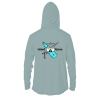 Men's Island Recon UPF 50+ Sun Hoodie – Custom Spear Ops Design