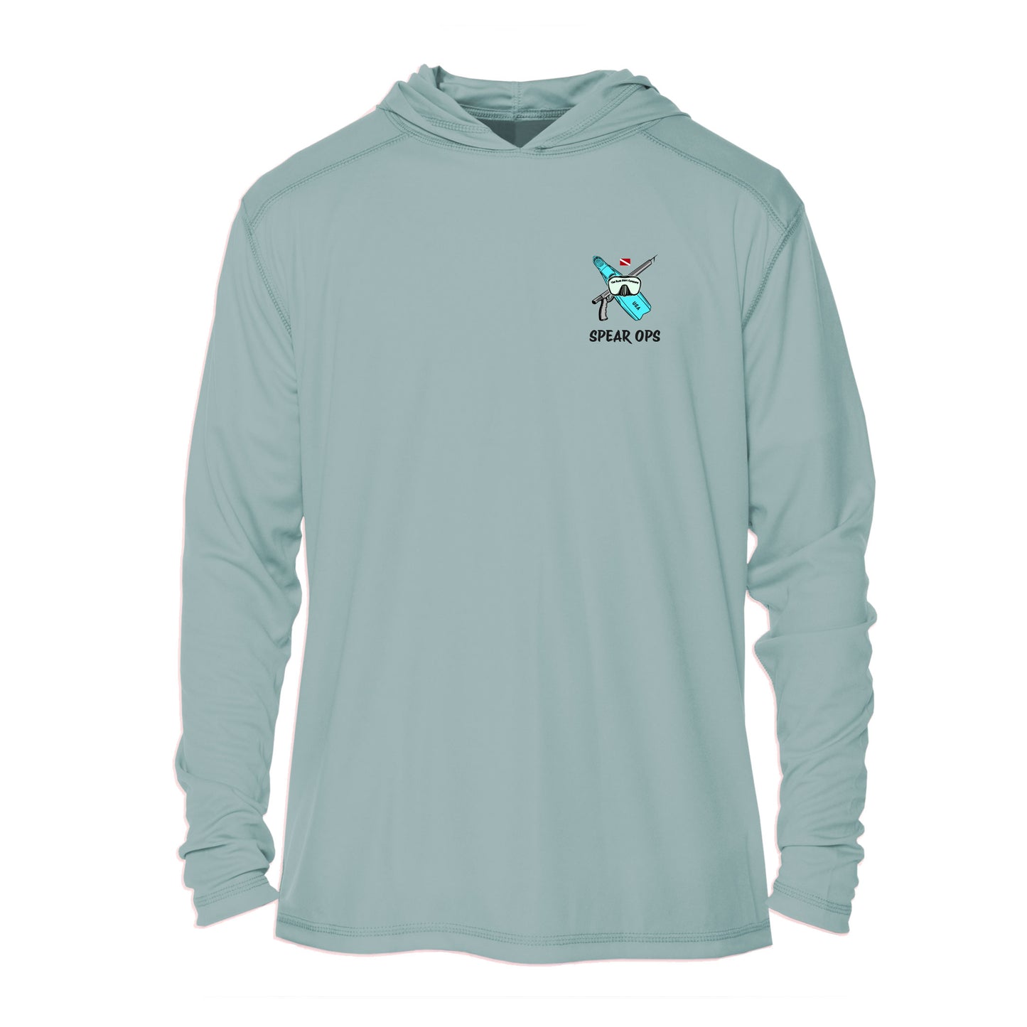 Men's Island Recon UPF 50+ Sun Hoodie – Custom Spear Ops Design