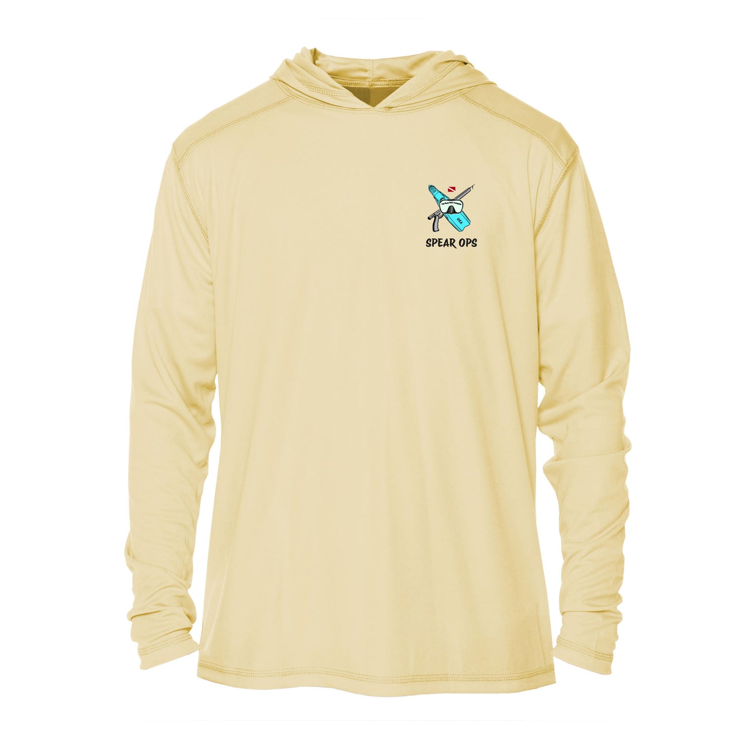 Men's Island Recon UPF 50+ Sun Hoodie – Custom Spear Ops Design