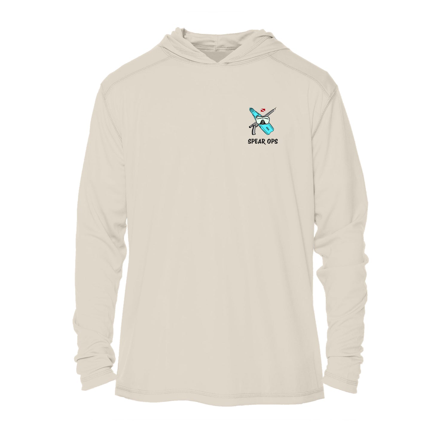 Men's Island Recon UPF 50+ Sun Hoodie – Custom Spear Ops Design
