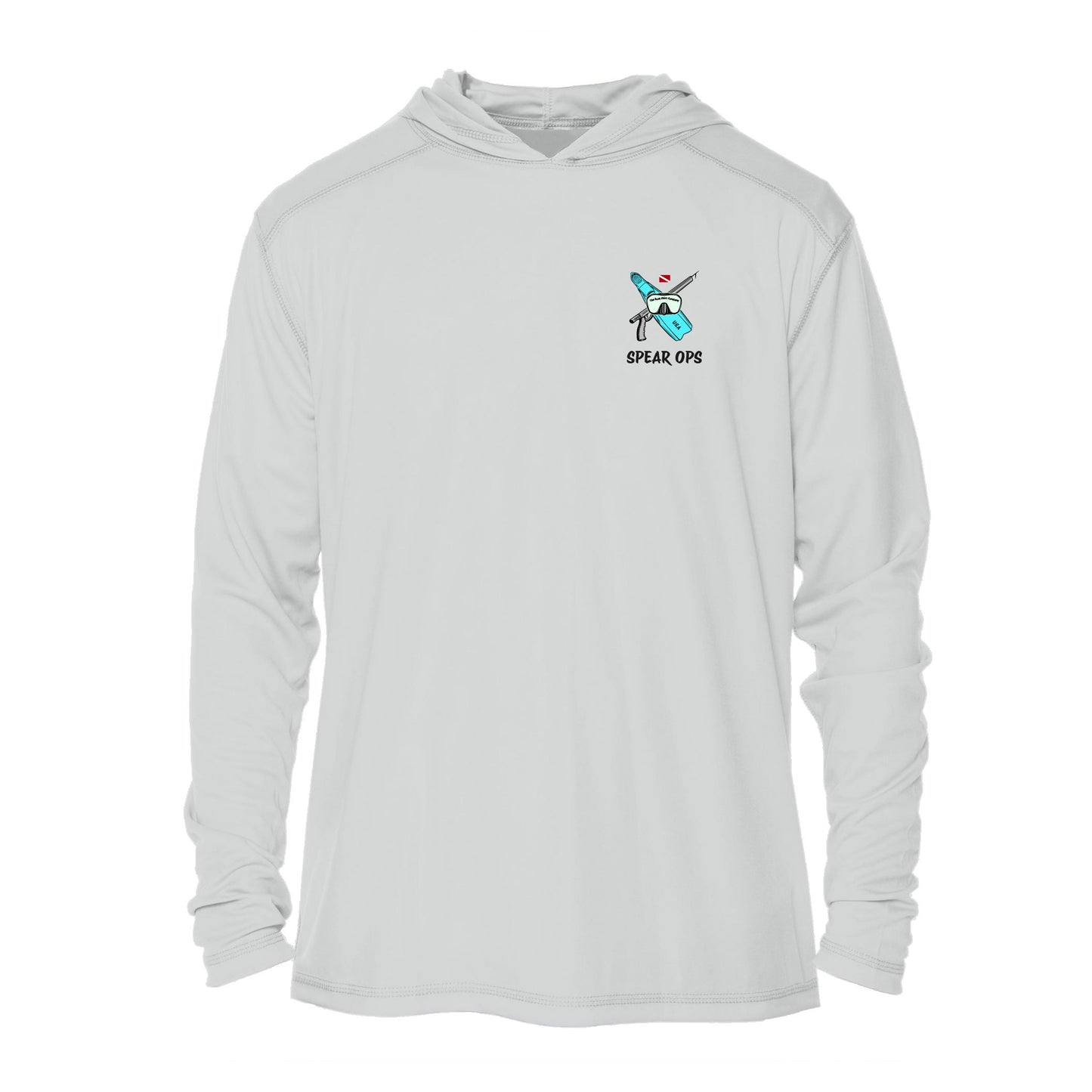 Men's Island Recon UPF 50+ Sun Hoodie – Custom Spear Ops Design