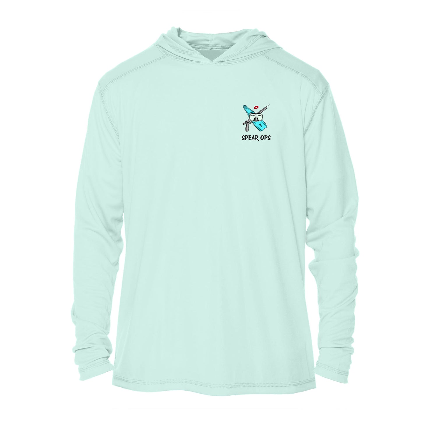 Men's Island Recon UPF 50+ Sun Hoodie – Custom Spear Ops Design