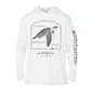 Kemps Ridley Sea Turtle Conservation Status Hoodie | Mens Recycled Solar Performance