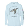 Kemps Ridley Sea Turtle Conservation Status Hoodie | Mens Recycled Solar Performance