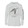 Kemps Ridley Sea Turtle Conservation Status Hoodie | Mens Recycled Solar Performance
