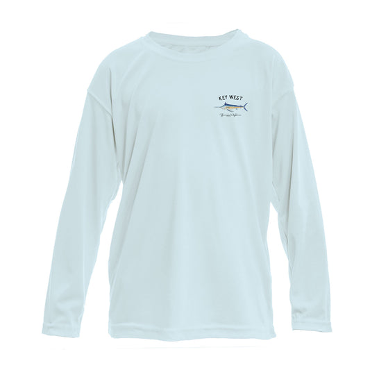 custom marlin shirt, personalized fishing shirt, UPF50+ boating shirt, coastal sun protection shirt, custom text UV shirt, nautical rash guard, matching vacation shirts, group boat shirt, custom event sun shirt, fish design beach shirt, tropical adventure apparel
