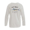 Watercolor Marlin | Recycled Solar Performance