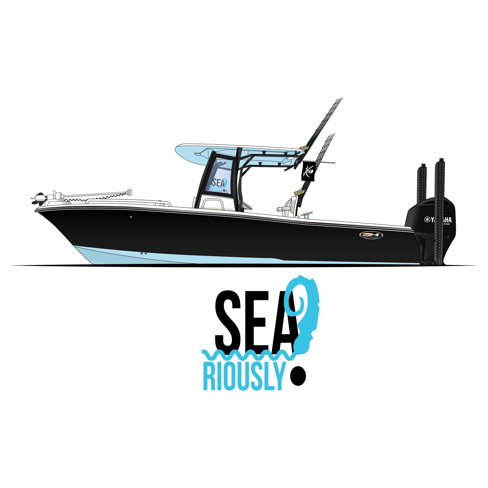 Custom Boat Drawing | Digital Download