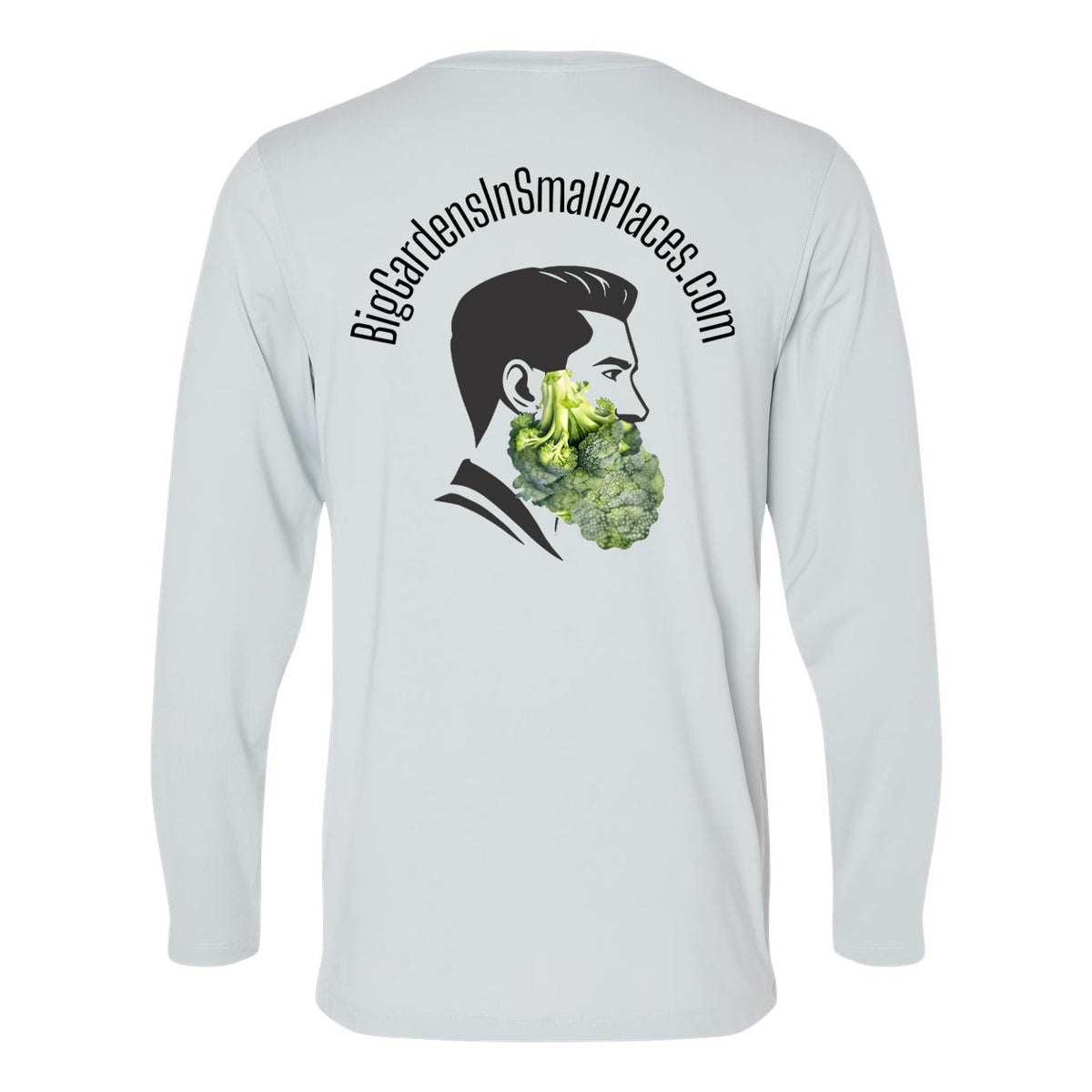 Big Gardens In Small Places UPF 50+ Long Sleeve Solar Performance Mens/ Unisex