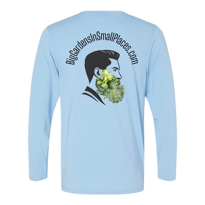Big Gardens In Small Places UPF 50+ Long Sleeve Solar Performance Mens/ Unisex