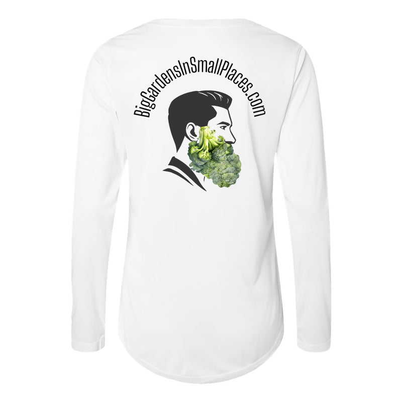 Big Gardens in Small Places UPF 50+ Long Sleeve Solar Performance - Womens