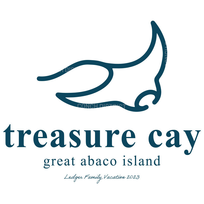 Treasure Cay Great Abacao Island Ray | Digital Download