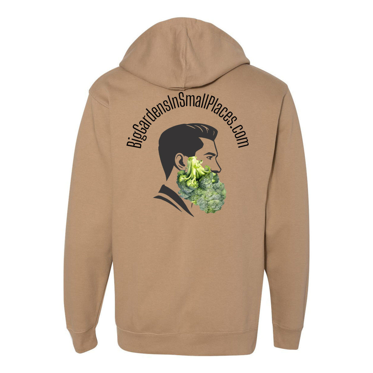 Big Gardens In Small Places Logo Hoodie- Mens / Unisex