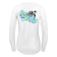 Exuma Sea Turtle Watercolor Map | Recycled Solar Performance