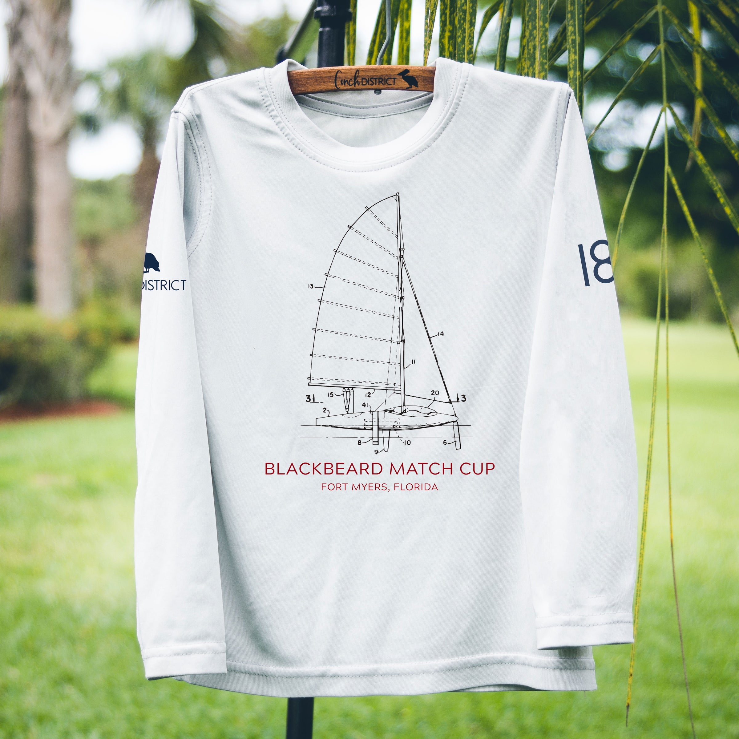 Blackbeard Match Cup Patent Solar Swim Tee